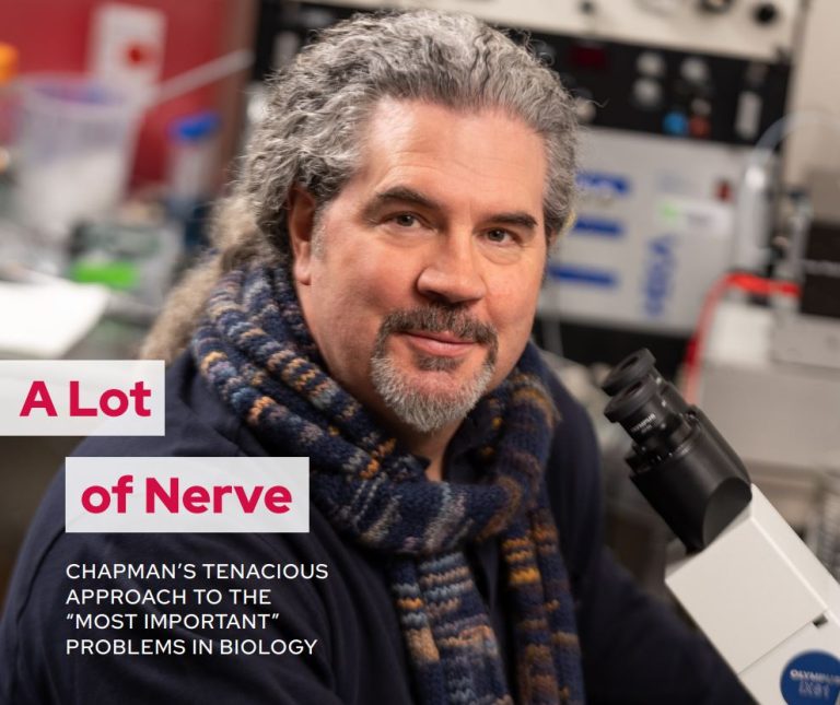 Ed Chapman featured in SMPH Quarterly Magazine Department of